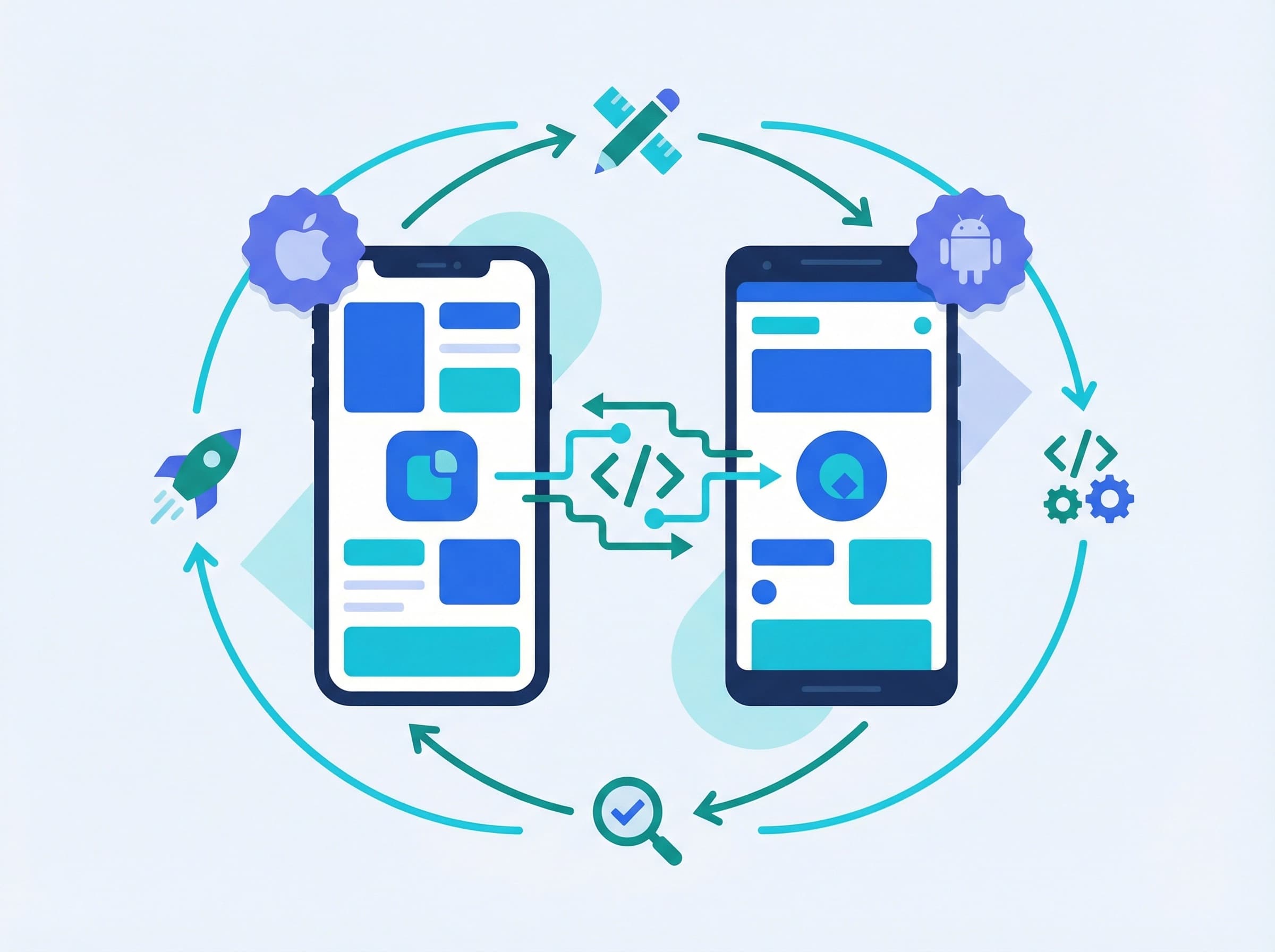リリースまで届けるiOS・Androidアプリ