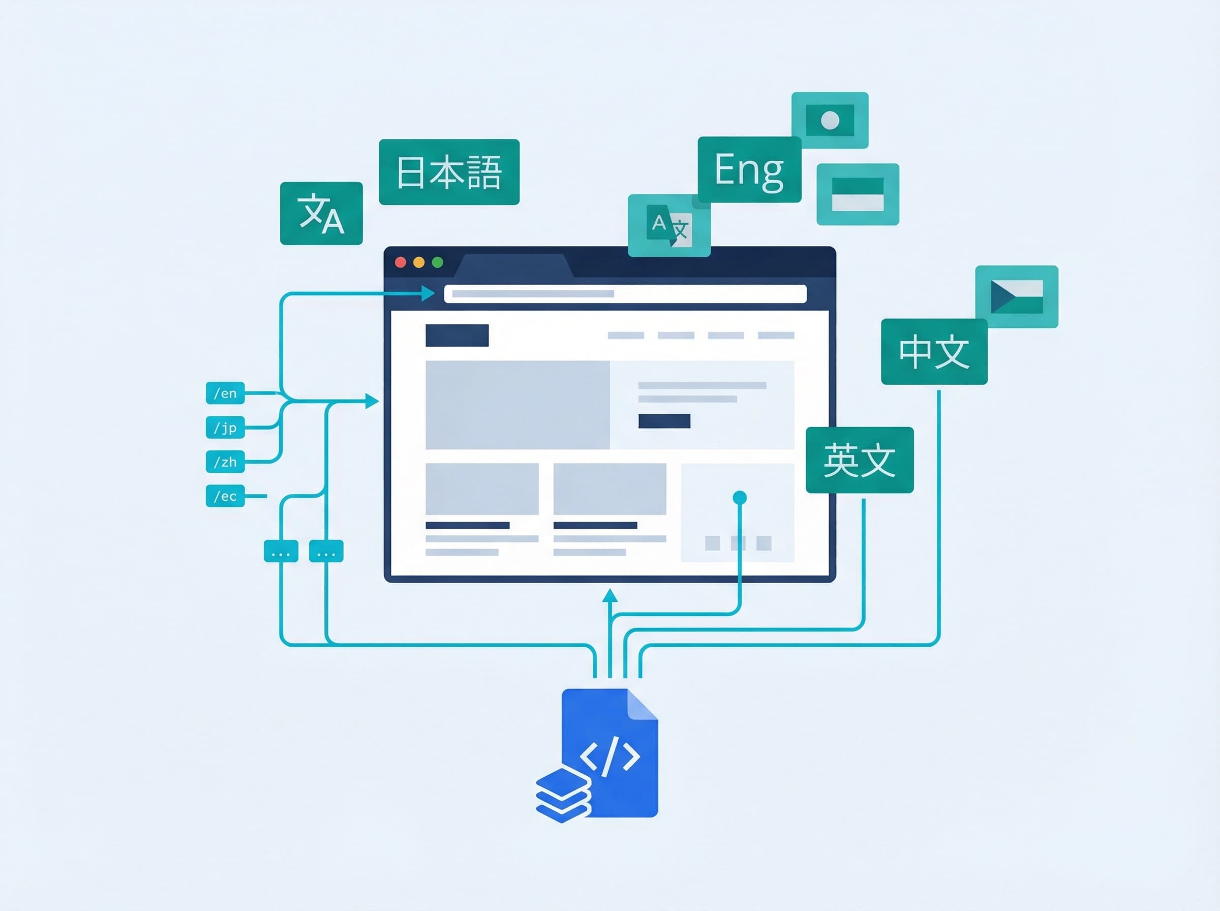 ひとつのコードベース、何言語でも